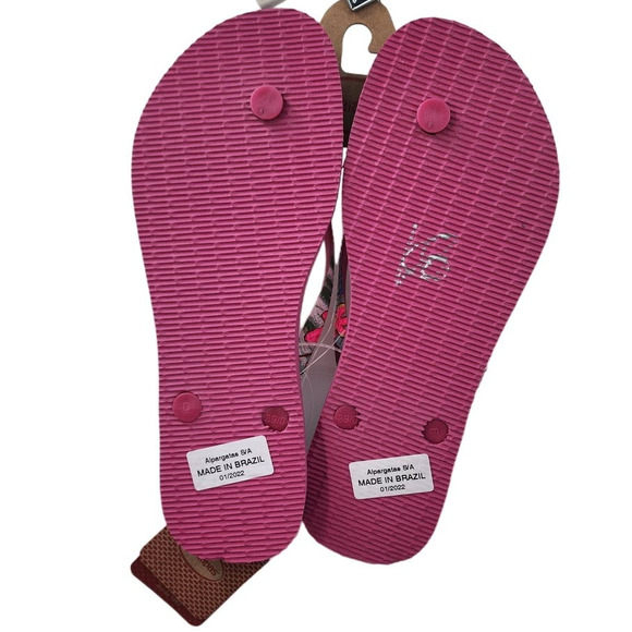 New Havaianas Mickey Mouse Minnie Disney Flip Flops 9/10 - Picture 2 of 7